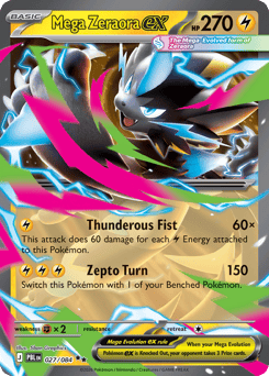 Mega Zeraora ex (ME5 27)