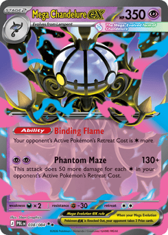 Mega Chandelure ex (ME5 38)
