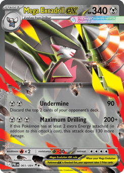 Mega Excadrill ex (ME5 65)