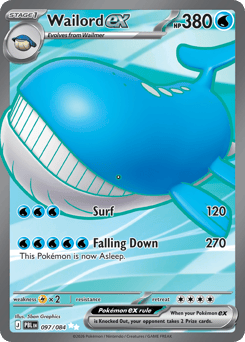Wailord ex (ME5 97)