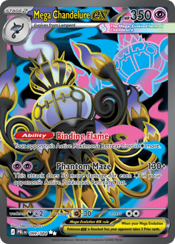 Mega Chandelure ex (ME5 99)