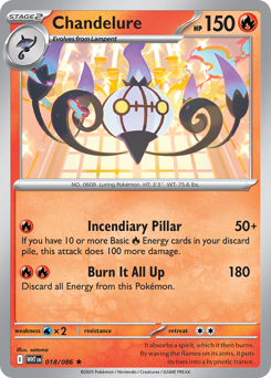Chandelure (WHT 18/86)