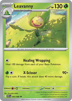 Leavanny (WHT 3/86)