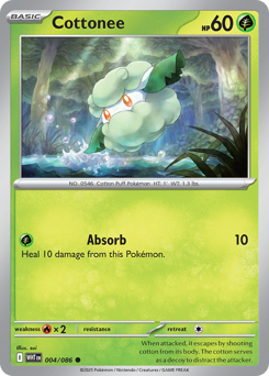 Cottonee (WHT 4/86)