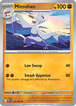 Mienshao (WHT 53/86)