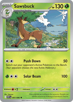 Sawsbuck (WHT 7/86)