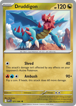 Druddigon (WHT 71/86)