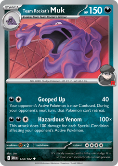 Muk da Equipe Rocket / Team Rocket's Muk (DRI 124/182)