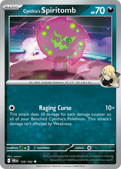 Spiritomb da Cíntia / Cynthia's Spiritomb (DRI 129/182)