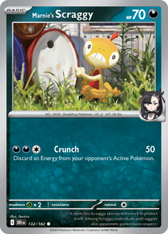 Scraggy da Marine / Marnie's Scraggy (DRI 132/182)