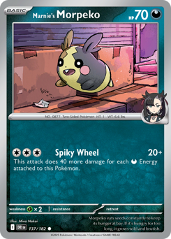 Morpeko da Marine / Marnie's Morpeko (DRI 137/182)