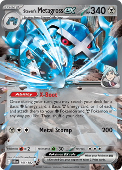 Metagross ex do Steven / Steven's Metagross ex (DRI 145/182)