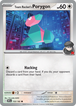 Porygon da Equipe Rocket / Team Rocket's Porygon (DRI 153/182)