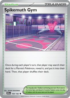 Ginásio de Spikemuth / Spikemuth Gym (DRI 169/182)