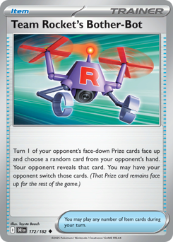 Azucrinabot da Equipe Rocket / Team Rocket's Bother-Bot (DRI 172/182)