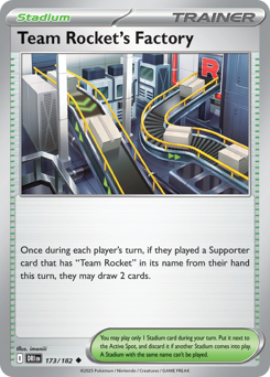 Fábrica da Equipe Rocket / Team Rocket's Factory (DRI 173/182)