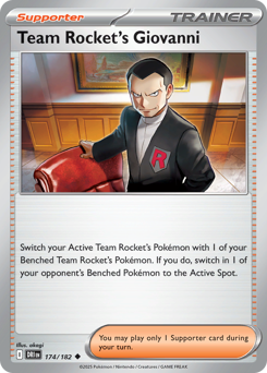 Giovanni da Equipe Rocket / Team Rocket's Giovanni (DRI 174/182)