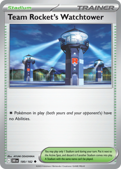 Torre de Vigia da Equipe Rocket / Team Rocket's Watchtower (DRI 180/182)