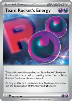Energia da Equipe Rocket / Team Rocket's Energy (DRI 182/182)