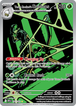 Spidops da Equipe Rocket / Team Rocket's Spidops (DRI 187/182)