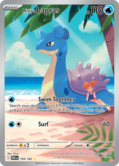 Lapras da Misty / Misty's Lapras (DRI 194/182)