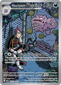 Weezing da Equipe Rocket / Team Rocket's Weezing (DRI 199/182)