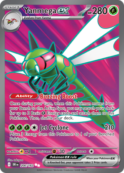 Yanmega ex (DRI 206/182)