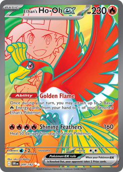 Ho-Oh ex do Ethan / Ethan's Ho-Oh ex (DRI 209/182)