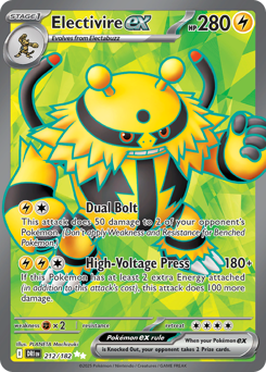 Electivire ex (DRI 212/182)