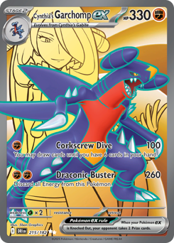 Garchomp ex da Cíntia / Cynthia's Garchomp ex (DRI 215/182)