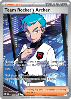 Apollo da Equipe Rocket / Team Rocket's Archer (DRI 223/182)