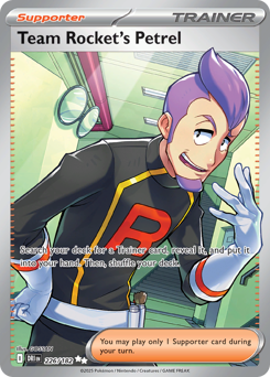 Petrel da Equipe Rocket / Team Rocket's Petrel (DRI 226/182)