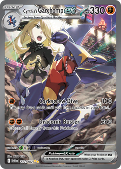 Garchomp ex da Cíntia / Cynthia's Garchomp ex (DRI 232/182)