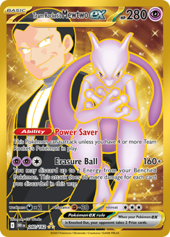 Mewtwo ex da Equipe Rocket / Team Rocket's Mewtwo ex (DRI 240/182)