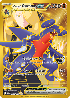 Garchomp ex da Cíntia / Cynthia's Garchomp ex (DRI 241/182)