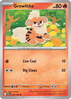 Growlithe (DRI 27/182)