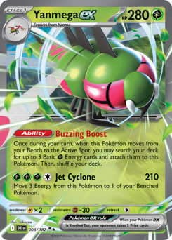 Yanmega ex (DRI 3/182)