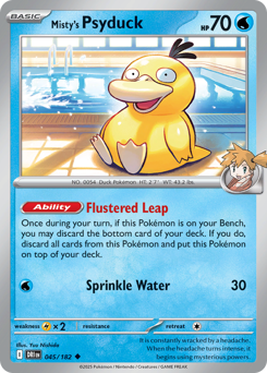 Psyduck da Misty / Misty's Psyduck (DRI 45/182)