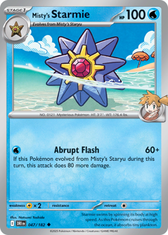 Starmie da Misty / Misty's Starmie (DRI 47/182)