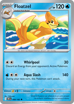 Floatzel (DRI 58/182)