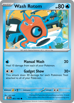 Rotom Lavagem / Wash Rotom (DRI 61/182)