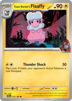Flaaffy da Equipe Rocket / Team Rocket's Flaaffy (DRI 73/182)