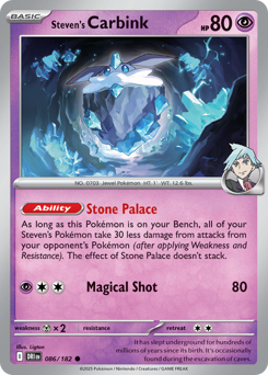 Carbink do Steven / Steven's Carbink (DRI 86/182)
