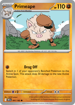 Primeape (DRI 91/182)