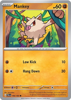 Mankey (PAL 106/193)