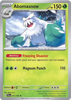 Abomasnow (PAL 11/193)