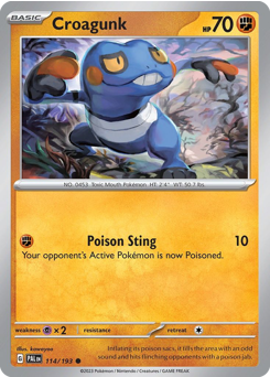 Croagunk (PAL 114/193)