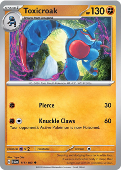Toxicroak (PAL 115/193)