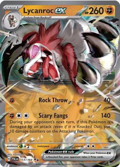 Lycanroc ex (PAL 117/193)