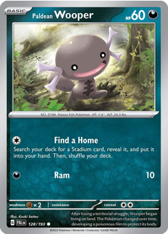 Wooper de Paldea / Paldean Wooper (PAL 128/193)